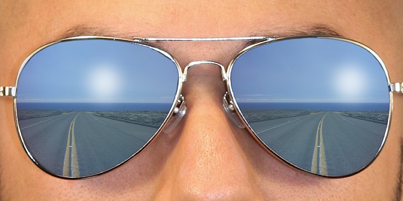 Gray Blue Mirror 2015 HD Polarized Mirrored Reflective Fashion Aviator Sunglasses Eyewear