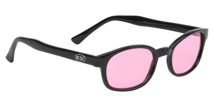 KDs - 2014 Pink Lens KD Sunglasses, Pink Lens Sunglasses, Motorcycle Sunglasses with Pink Lenses