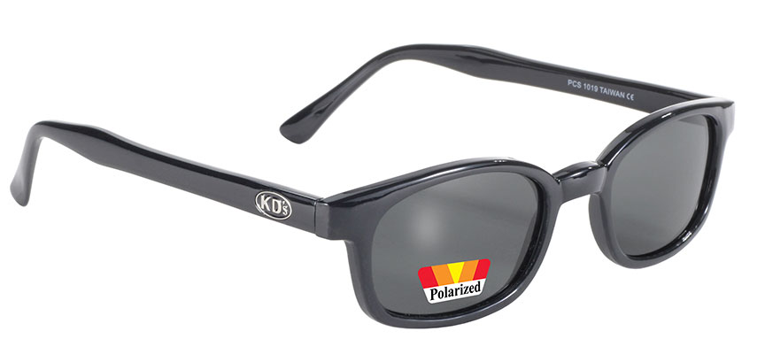 Polarized XKD's Motorcycle Sunglasses with Gray Lenses