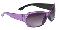 Chix Forever Purple - 68223 Gradient Smoke Lens/Rhinestones