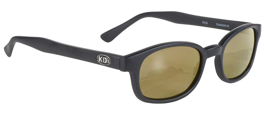 X - KDs - 1000 - Matte Black W/Gold Mirror kds, 2126
