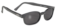 X - KDs - 11120 Matte Black/Dark Grey Lens KD dark lens, dark biker sunglass, Jax Teller sunglasses
