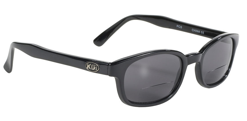 X-KD Bi-Focal Readerz Smoke Lens 1.50 Motorcycle sunglass readers, motorcycle sunglass bi-focals, motorcycle bifocals 1.50, KD readers, bifocal sunglasses, XKD bi-focal sunglasses