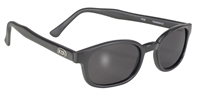 KDs - 21120 Matte Black/Dark Gray Lens KD sunglasses, motorcycle sunglasses, matte frame, dark gray lenses, biker sunglasses,