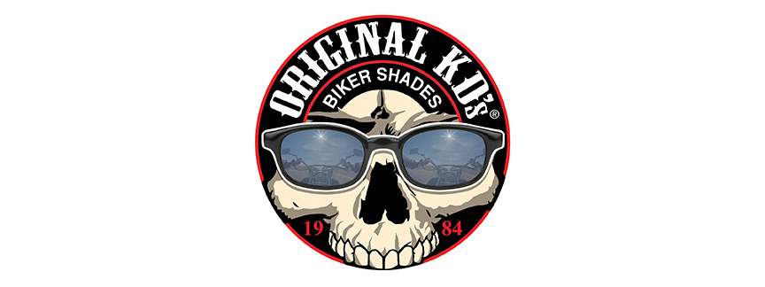 KD Skull Sticker 3" Vinyl motorcycle stickers, skull stickers, devil stickers, kd sunglass sticker, kd stickers, biker stickers