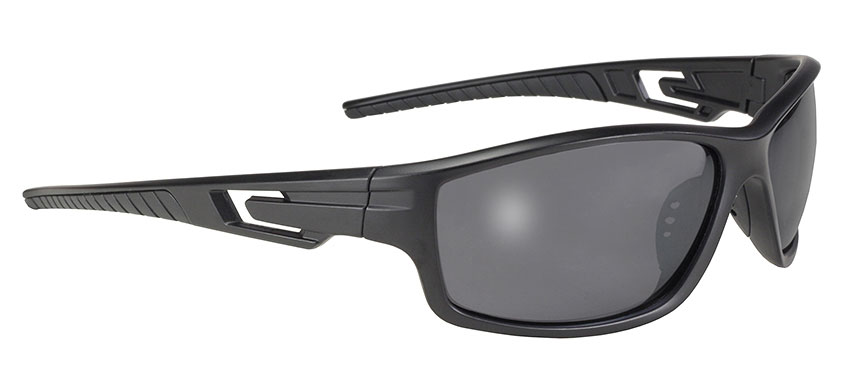Backroad - 4470 Smoke/Black Motorcycle Sunglass, Wrap Sunglasses, Mens Sunglasses, Black Mens Sunglass 