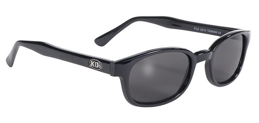 KD's Original 1 Pair Black Smoke Lens Old School Biker Sunglasses 2010