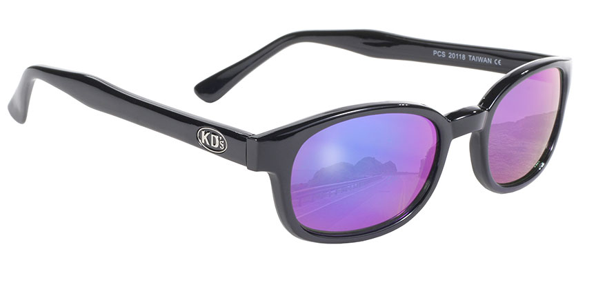 KD's Original 1 Pair Colored Mirror Lens Old School Biker Sunglasses 20118