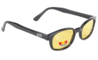 KD's -  20129 Polarized Yellow Original KD's Yellow Polarized Lenses, polarized yellow lenses, biker sunglasses, 