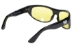Wrap Sunglass - 20712 Yellow/Black - 20712