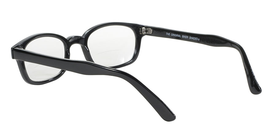 THE ONLY EYEWEAR 75637-0111B125-063 Sunglasses With +2.50 Readers – Matte Black, Blue Light Blocking