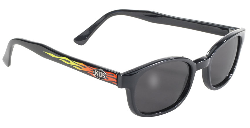 KD's Sunglasses Original Biker Shades Motorcycle Tattoo Fish Eagle Gray 2222 