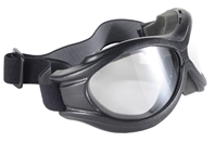 The Beast Goggle - 4595 Clear/Black - Can Be Worn Over Some Eyeglasses!