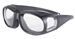 Defender - 5505 Clear/Black - Can Be Worn Over Eyeglasses! - 5505