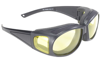 Defender - 5512 Yellow/Black - Can Be Worn Over Eyeglasses! 5500