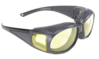 Defender - 5512 Yellow/Black - Can Be Worn Over Eyeglasses! 5500